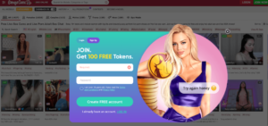 100 Free Tokens When You Sign Up On BongaCams